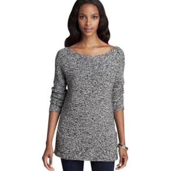 Vince Camuto Two-Pocket Black/White Sweater Size Large - Picture 1 of 7